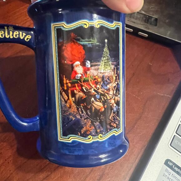 The Polar Express "Believe" Coffee Cup Mug Christmas Coffee Tea Hot Chocolate - Picture 3 of 8